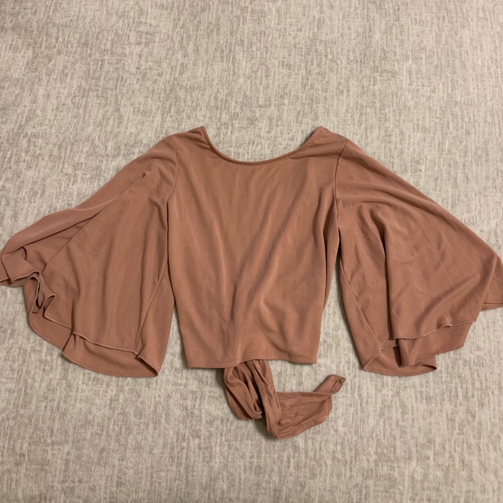 Gianni Bini Pink Crop Top Size S